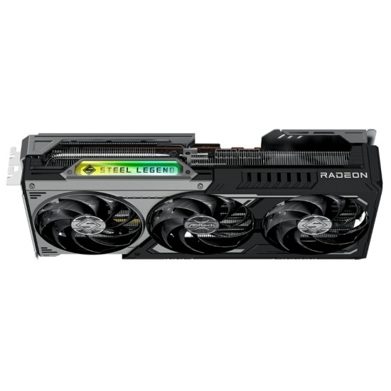 ASRock Radeon RX 9070 XT Steel Legend 16 GB GDDR6 czarna